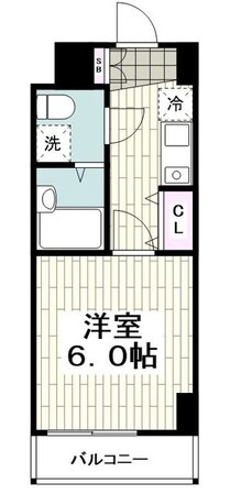 ヴェルト横浜吉野町の物件間取画像